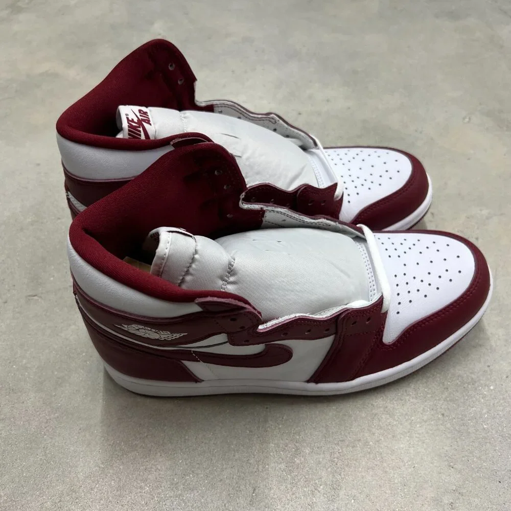 Nike Men's Air Jordan 1 High OG Artisanal Team Red DZ5485 160 - New - Picture 3 of 6